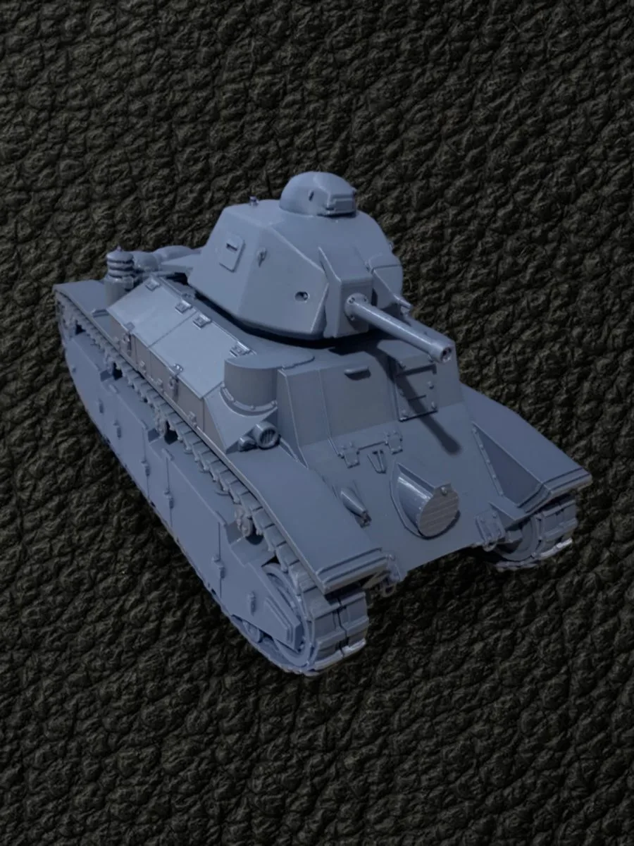 Renault D2 model 1938 with APX-4 turret - Image 3