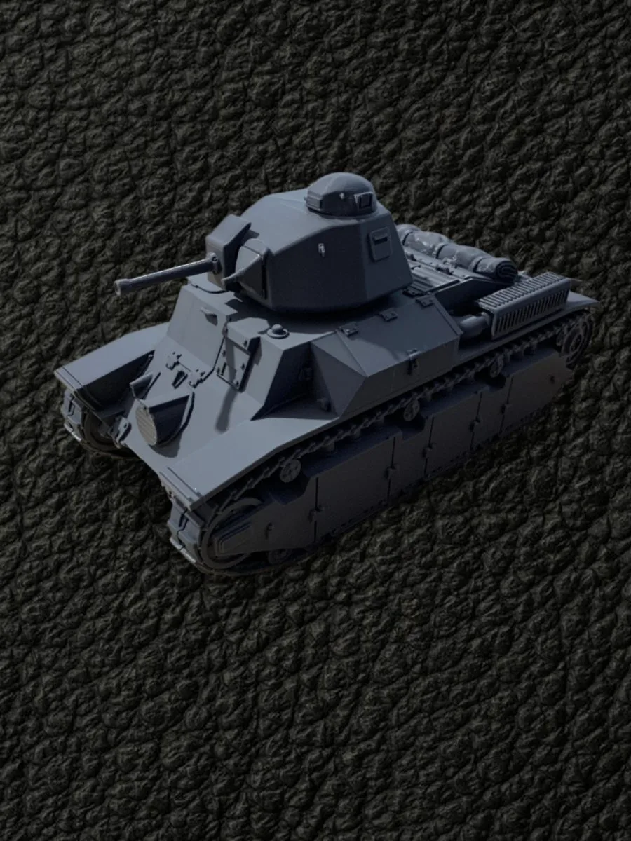 Renault D2 model 1938 with APX-4 turret - Image 5