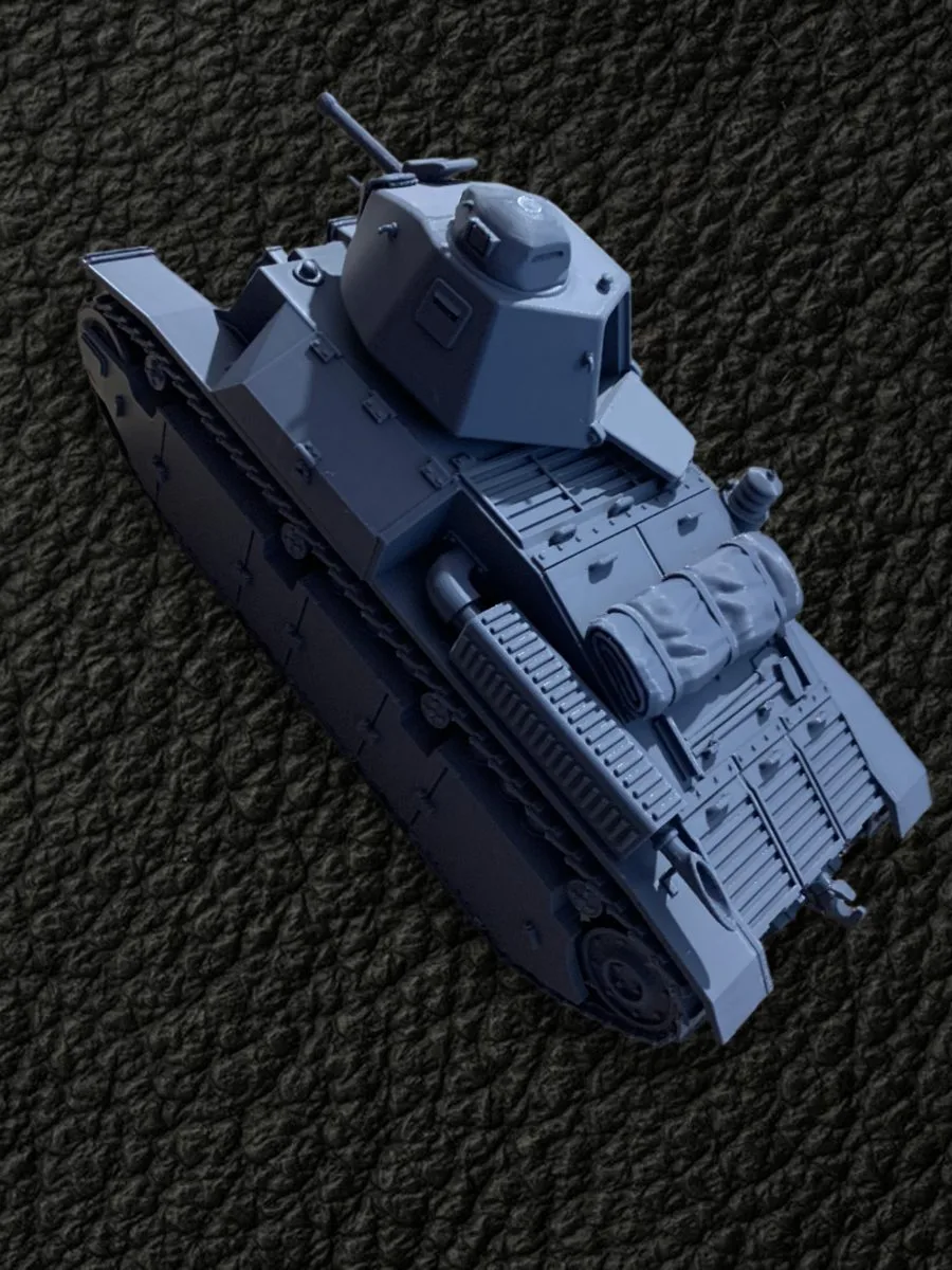 Renault D2 model 1938 with APX-4 turret - Image 6