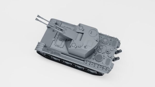 WW2 GERMAN FLAKPANZER V "COELIAN", 3D PRINTED, MANY SCALES AVAILABLE - Image 3