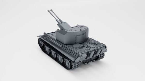 WW2 GERMAN FLAKPANZER V "COELIAN", 3D PRINTED, MANY SCALES AVAILABLE - Image 4