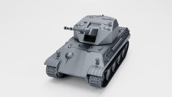 WW2 GERMAN FLAKPANZER V "COELIAN", 3D PRINTED, MANY SCALES AVAILABLE - Image 5