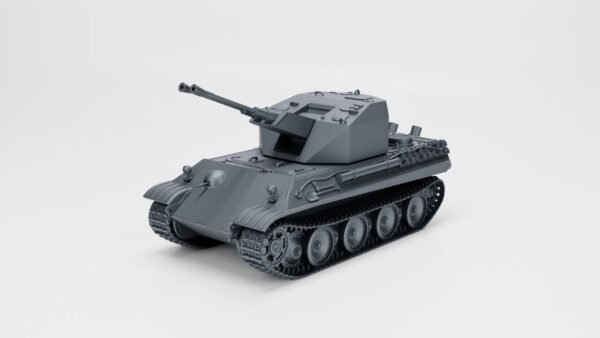 WW2 GERMAN FLAKPANZER V "COELIAN", 3D PRINTED, MANY SCALES AVAILABLE