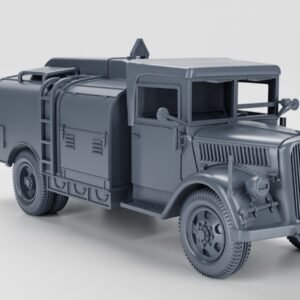 WW2 GERMAN KFZ.385 OPEL BLITZ TANK WAGON, 3D PRINTED, MANY SCALES AVAILABLE