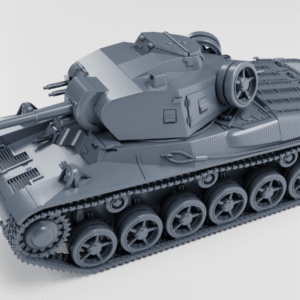 WW2 SWEDEN STRIDSVAGN M/42 MEDIUM TANK,STRV M42-3D PRINTED,MANY SCALES AVAILABLE