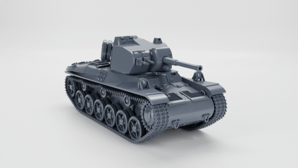 WW2 SWEDEN STRIDSVAGN M/42 MEDIUM TANK,STRV M42-3D PRINTED,MANY SCALES AVAILABLE - Image 6
