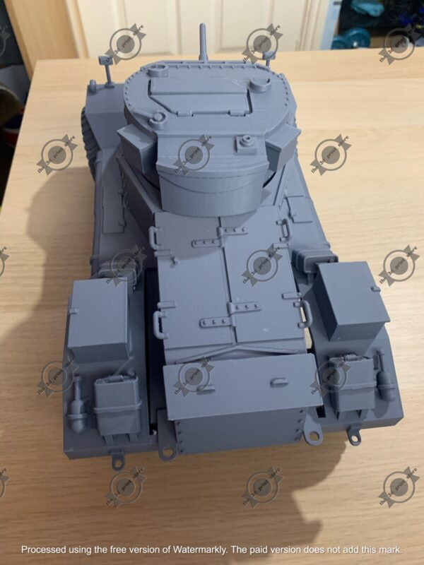 WW2 UK AEC ARMOURED CAR Mk.1 3D PRINTED, MANY SCALES AVAILABLE - Image 11
