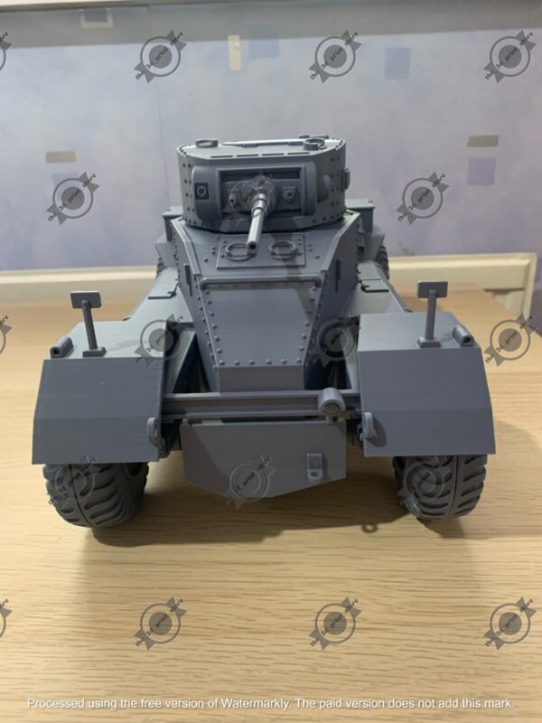 WW2 UK AEC ARMOURED CAR Mk.1 3D PRINTED, MANY SCALES AVAILABLE - Image 3