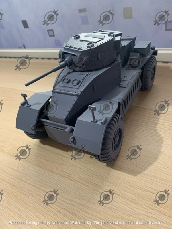 WW2 UK AEC ARMOURED CAR Mk.1 3D PRINTED, MANY SCALES AVAILABLE - Image 6