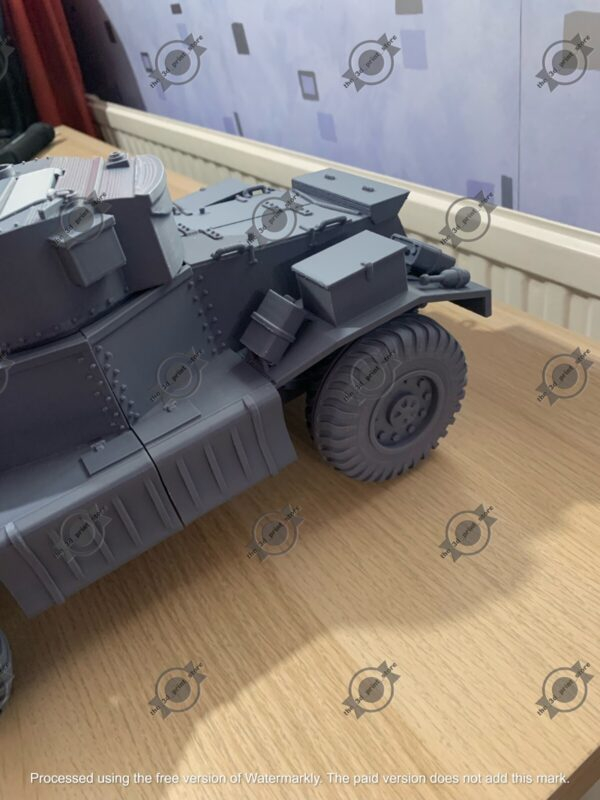 WW2 UK AEC ARMOURED CAR Mk.1 3D PRINTED, MANY SCALES AVAILABLE - Image 9