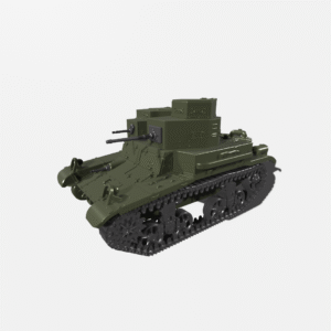 WW2 USA M2A3 LIGHT TANK, 3D PRINTED, MANY SCALES AVAILABLE