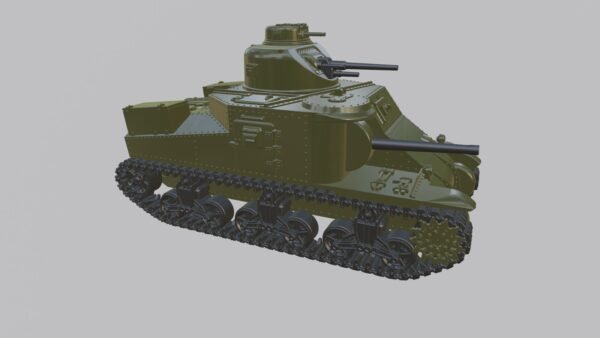 WW2 USA M3 LEE MEDIUM TANK, 3D PRINTED, MANY SCALES AVAILABLE - Image 4