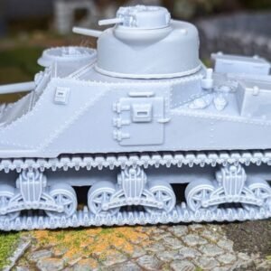 WW2 USA M3 LEE MEDIUM TANK, 3D PRINTED, MANY SCALES AVAILABLE