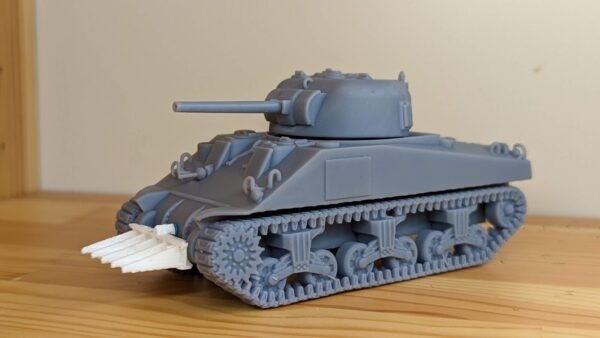 WW2 USA SHERMAN RHINOCEROS TANK, 3D PRINTED, MANY SCALES AVAILABLE - Image 4