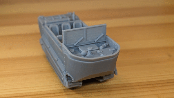 1/35 WW2 USA M29 WEASAL Amphibious, US), 3D PRINTED-LARGE MODEL