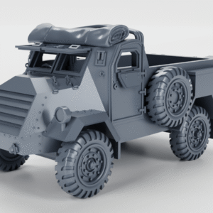 WW2 CANADA CMP CT-15A ARMORED CARRIER, 3D PRINTED, MANY SCALES AVAILABLE