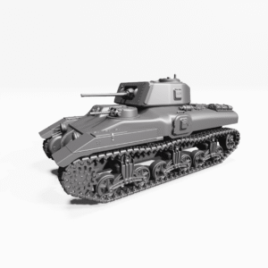 WW2 CANADA RAM MK.I (2-POUNDER) 3D PRINTED,MANY SCALES AVAILABLE