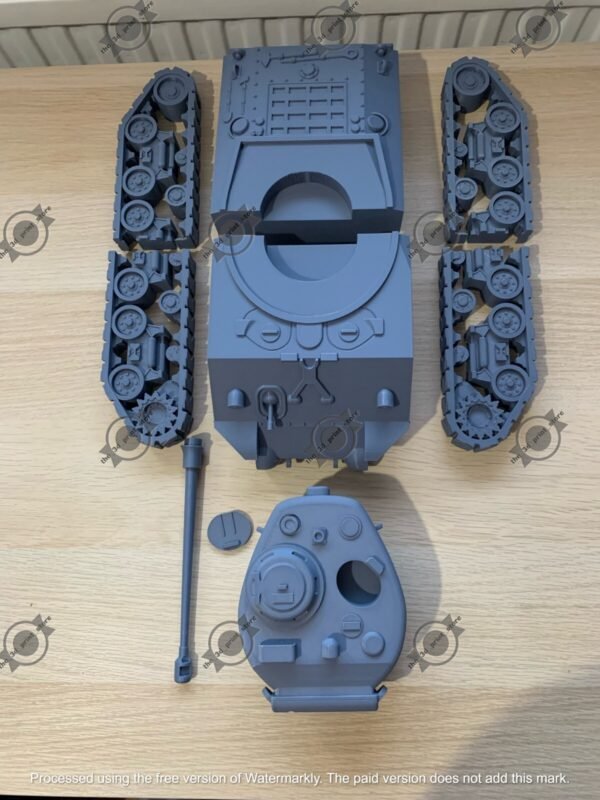 WW2 CANADA/USA M4A3 SHERMAN WITH HVSS, 3D PRINTED,MANY SCALES AVAILABLE - Image 12