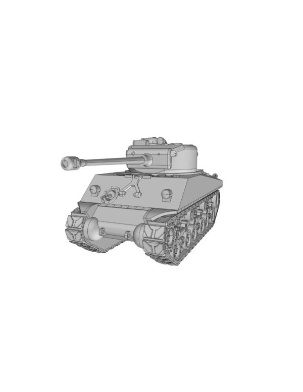 WW2 CANADA/USA M4A3 SHERMAN WITH HVSS, 3D PRINTED,MANY SCALES AVAILABLE - Image 13