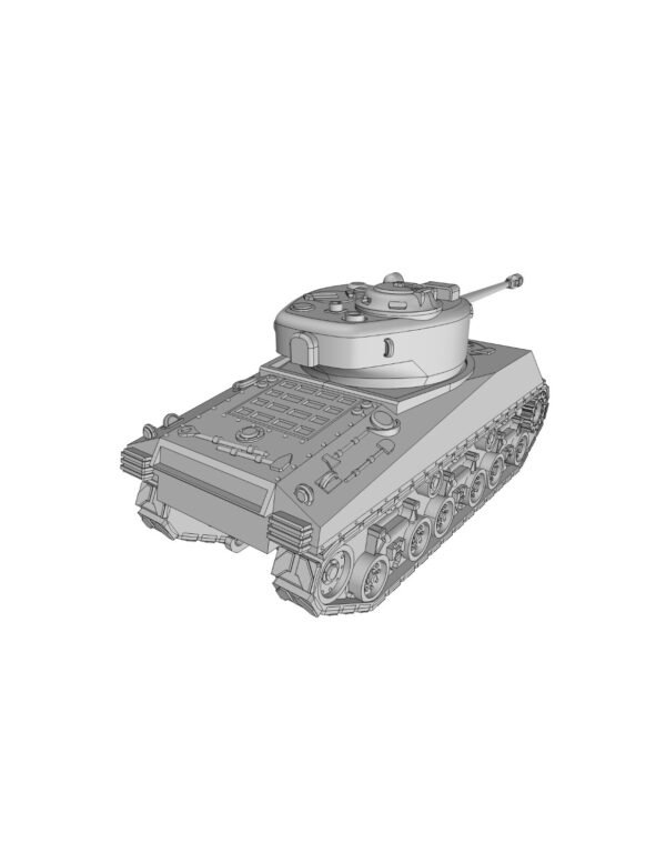 WW2 CANADA/USA M4A3 SHERMAN WITH HVSS, 3D PRINTED,MANY SCALES AVAILABLE - Image 14