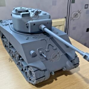 WW2 CANADA/USA M4A3 SHERMAN WITH HVSS, 3D PRINTED,MANY SCALES AVAILABLE