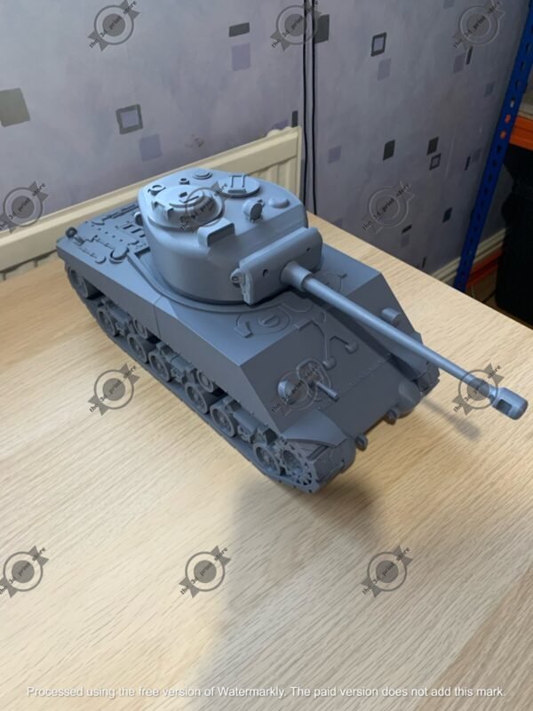 WW2 CANADA/USA M4A3 SHERMAN WITH HVSS, 3D PRINTED,MANY SCALES AVAILABLE - Image 5