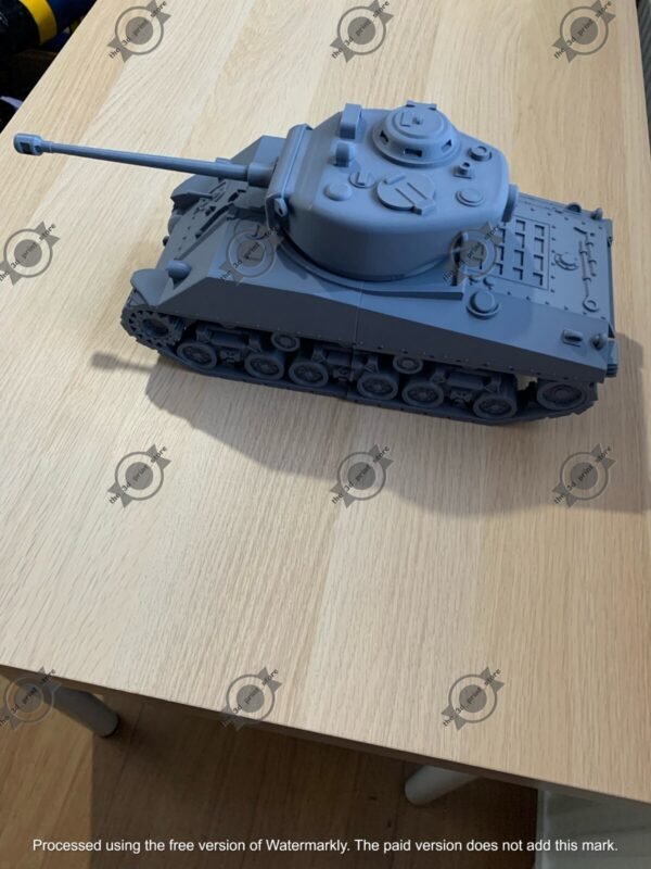 WW2 CANADA/USA M4A3 SHERMAN WITH HVSS, 3D PRINTED,MANY SCALES AVAILABLE - Image 7