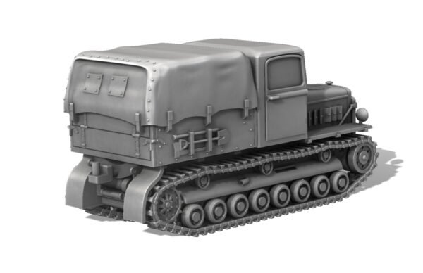 WW2 CZECH ARTILLERY TRACTOR PRAGA T-6 (SKODA), 3D PRINTED, MANY SCALES AVAILABLE - Image 3