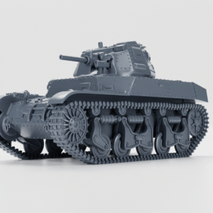 WW2 FRANCE+BELGIUM, INTERWAR, ACG-1 TANK, 3D PRINTED, MANY SCALES AVAILABLE