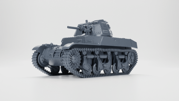 WW2 FRANCE+BELGIUM, INTERWAR, ACG-1 TANK, 3D PRINTED, MANY SCALES AVAILABLE