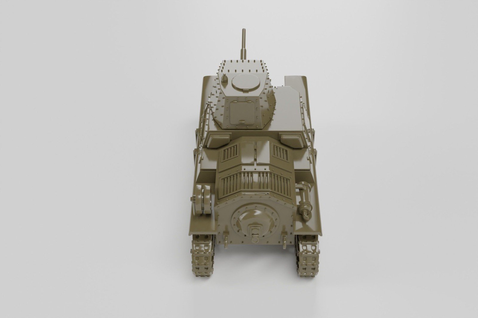 WW2 ITALY CARRO ARMATO LEGGERO L6/40, 3D PRINTED, MANY SCALES AVAILABLE - Image 6