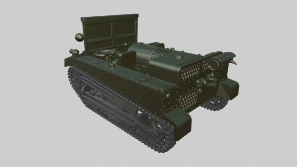 WW2 POLAND C2P ARTILLERY TRACTOR,3D PRINTED, MANY SCALES AVAILABLE - Image 3