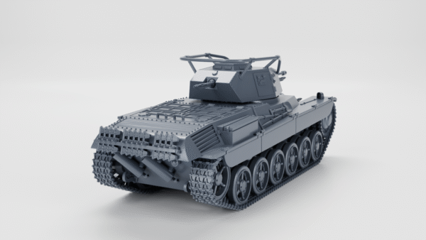WW2 SWEDEN LANDSVERK LAGO TANK, 3D PRINTED, MANY SCALES AVAILABLE - Image 4