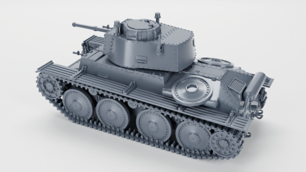 WW2 SWEDEN STRIDSVAGN M41, 3D PRINTED, MANY SCALES AVAILABLE - Image 5