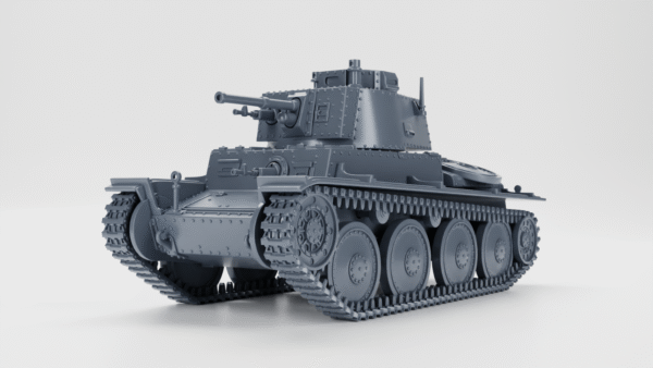 WW2 SWEDEN STRIDSVAGN M41, 3D PRINTED, MANY SCALES AVAILABLE