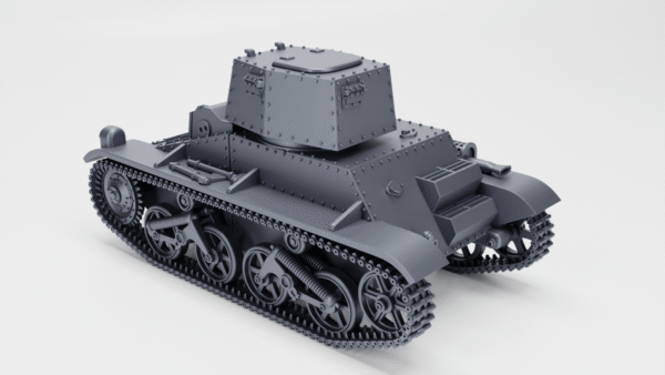 WW2 UK VICKERS LIGHT TANK DUTCHMAN (M1936) 3D PRINTED, MANY SCALES AVAILABLE - Image 4
