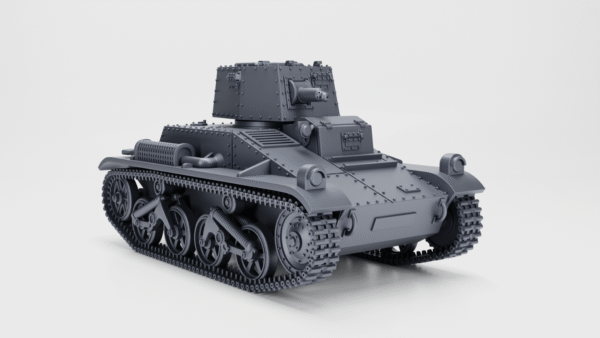 WW2 UK VICKERS LIGHT TANK DUTCHMAN (M1936) 3D PRINTED, MANY SCALES AVAILABLE - Image 7