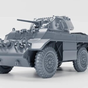 WW2 USA T17 DEERHOUND, 3D PRINTED, MANY SCALES AVAILABLE