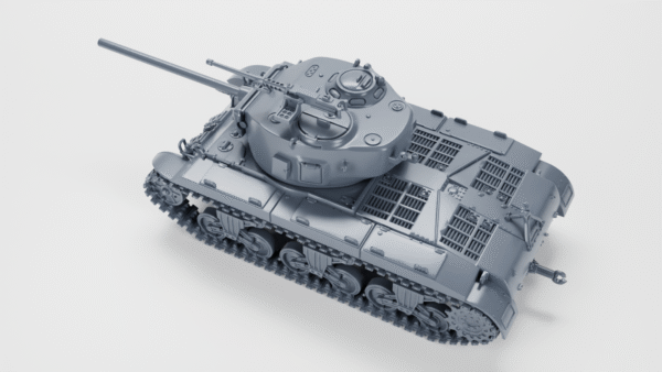 WW2 USA T23 MEDIUM TANK , 3D PRINTED, MANY SCALES AVAILABLE - Image 5