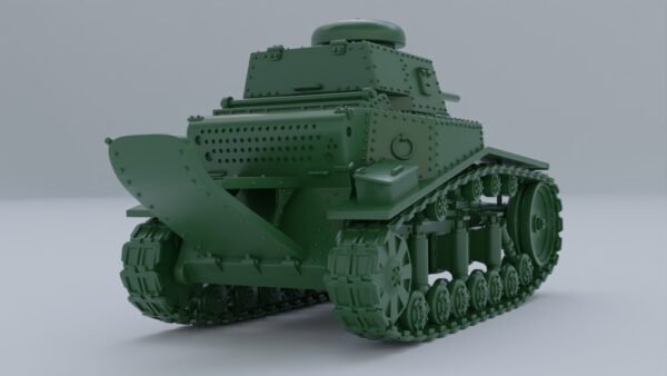 WW2 USSR LIGHT TANK T-18M, 3D PRINTED, MANY SCALES AVAILABLE - Image 4