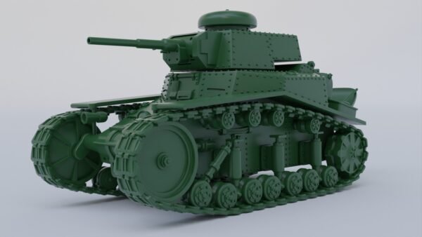 WW2 USSR LIGHT TANK T-18M, 3D PRINTED, MANY SCALES AVAILABLE