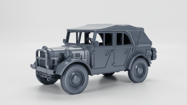 WW2 GERMAN LEICHTER EINHEITS – PKW.KFZ.1, 3D PRINTED, MANY SCALES AVAILABLE - Image 4