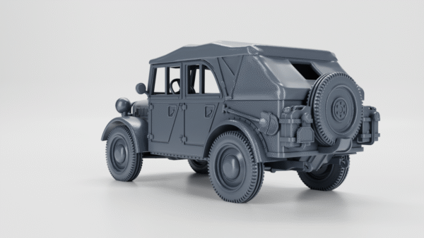 WW2 GERMAN LEICHTER EINHEITS – PKW.KFZ.1, 3D PRINTED, MANY SCALES AVAILABLE - Image 5