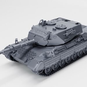 WW2 GERMAN LEOPARD 1A4, 3D PRINTED, MANY SCALES AVAILABLE