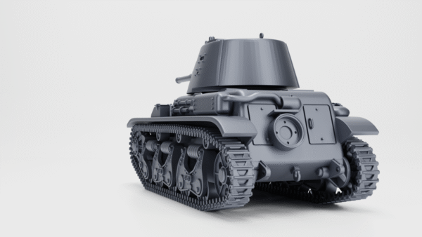 WW2 GERMAN PANZERKAMPFWAGEN 35R 731(F) T-26 3D PRINTED, MANY SCALES AVAILABLE - Image 4