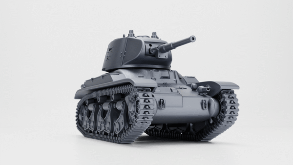 WW2 GERMAN PANZERKAMPFWAGEN 35R 731(F) T-26 3D PRINTED, MANY SCALES AVAILABLE - Image 6
