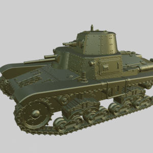 WW2 ITALY CARRO ARMATO M11/39, 3D PRINTED, MANY SCALES AVAILABLE