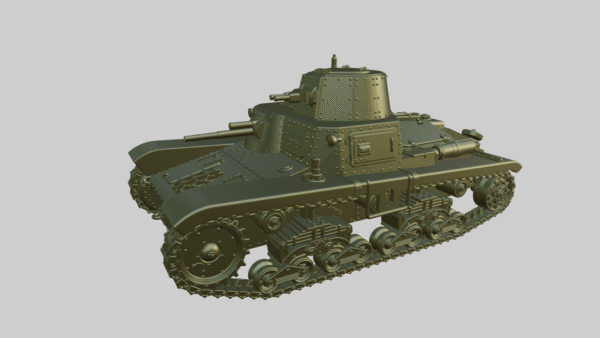 WW2 ITALY CARRO ARMATO M11/39, 3D PRINTED, MANY SCALES AVAILABLE