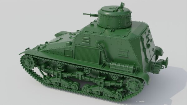 WW2 JAPAN TYPE 95 SO-KI ARMORED RAILROAD TANKET,3D PRINTED,MANY SCALES AVAILABLE - Image 5