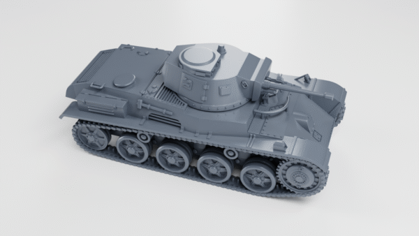 WW2 SWEDEN STRIDSVAGN  L-60 M/38 (L-60A, S-I) 3D PRINTED, MANY SCALES AVAILABLE - Image 5